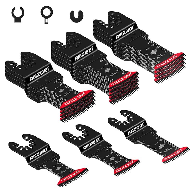 16-Piece Extra Long Japanese Tooth Oscillating Saw Blades