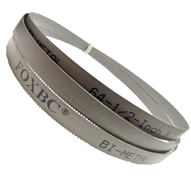 FOXBC 64-1/2 Inch 14 TPI Metal Cutting Bandsaw Blade for Most 6 x 4 St