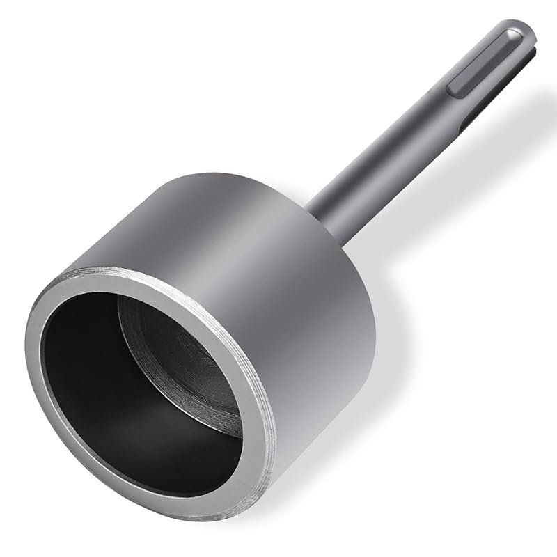 SDS Max T-Post Driver with 3-Inch Head for Heavy Duty Fence Posts and 