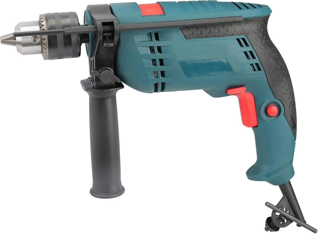 1/2-Inch Corded Impact Hammer Drill, 9-Amp 1050W Power Tool for Concre