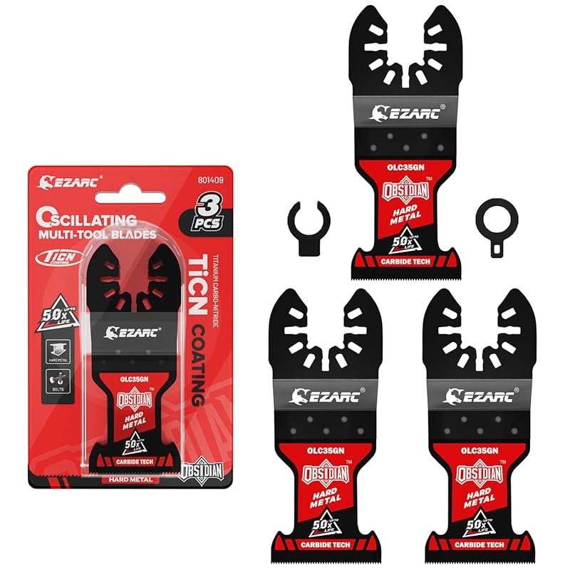 EZARC Obsidian Carbide Oscillating Blades