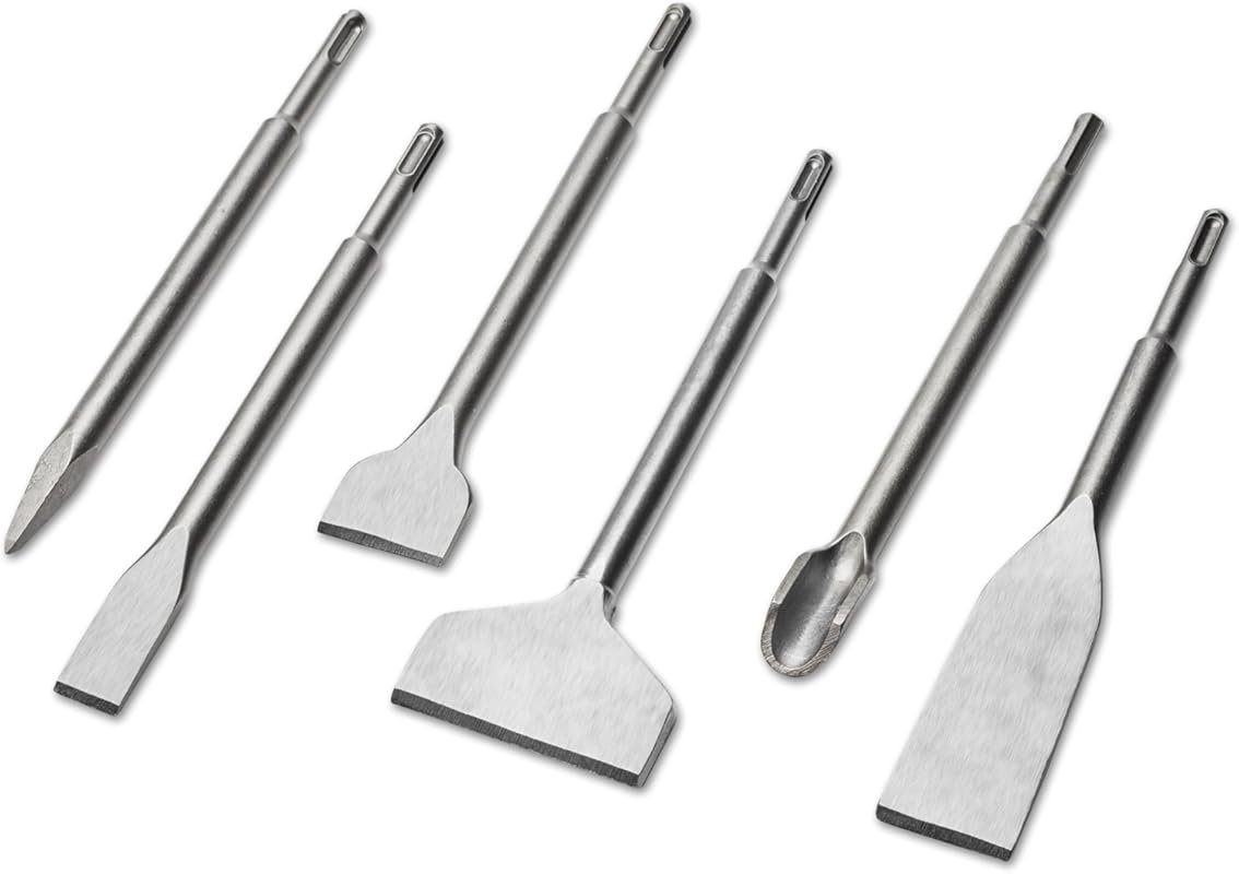 6-Piece SDS Plus Chisel Set