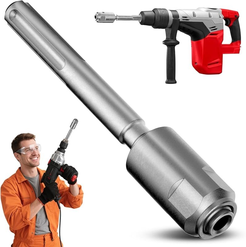 SDS Max to SDS Plus Adapter, 40 Chrome Steel Rotary Hammer Drill Bit A