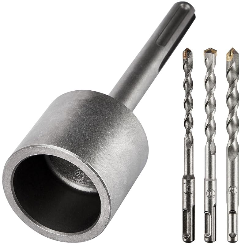 SDS Max T-Post Driver with 2-Inch Head for Fence Post Pounding and Gro