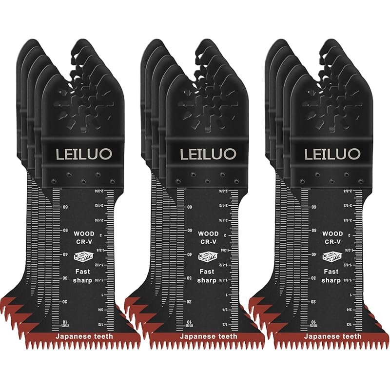 LEILUO 15-Piece 70mm Extra-Long Blades