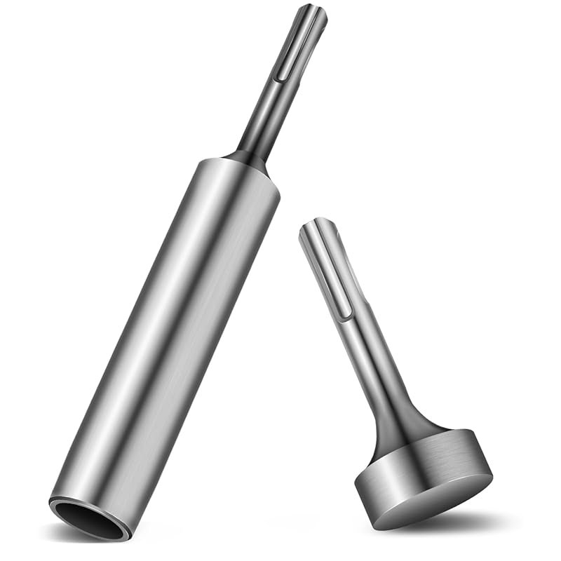 LEIFIDE 2pcs Ground Rod Driver Set for 5/8inch and 3/4inch Ground Rods