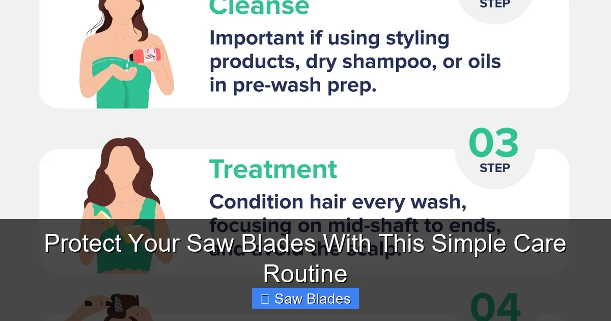 Protect Your Saw Blades With This Simple Care Routine