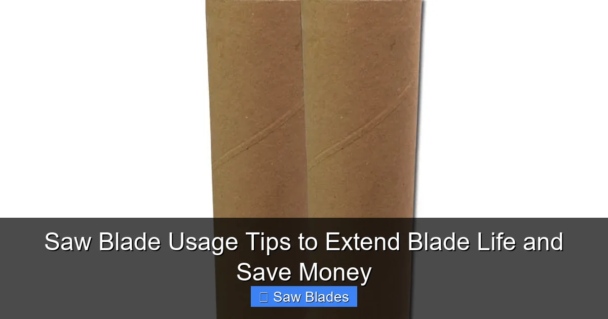 Saw Blade Usage Tips to Extend Blade Life and Save Money