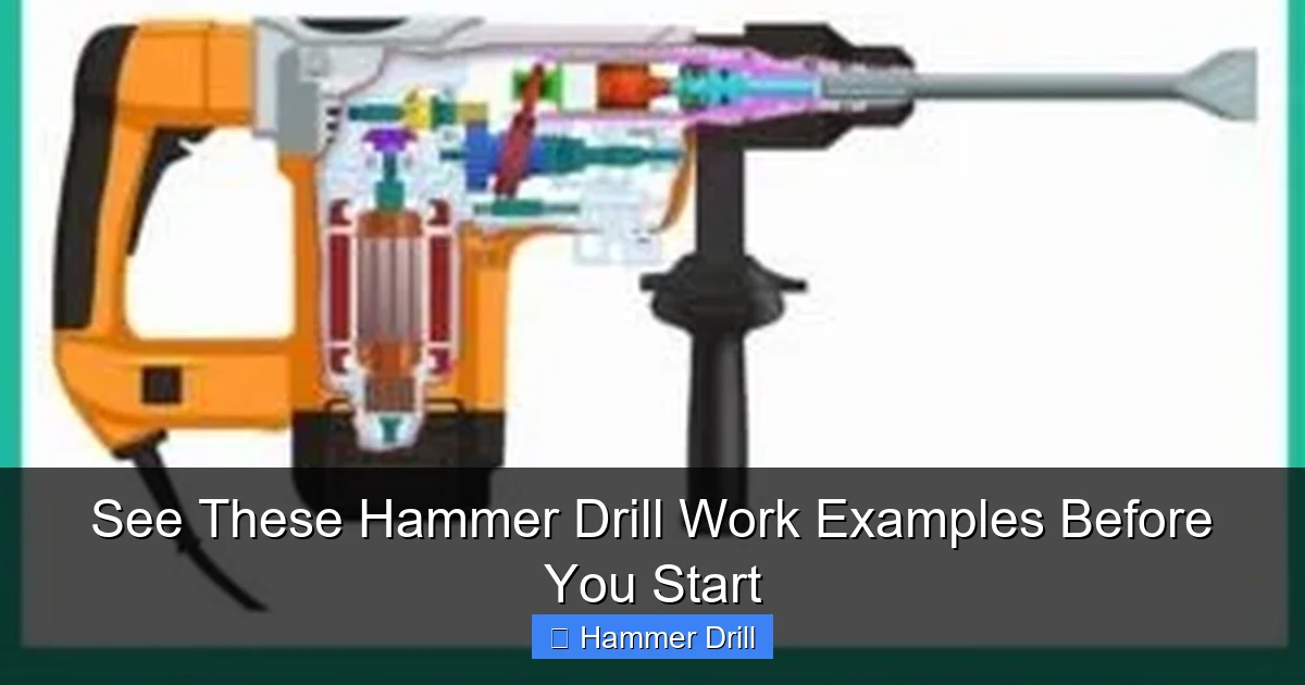 See These Hammer Drill Work Examples Before You Start