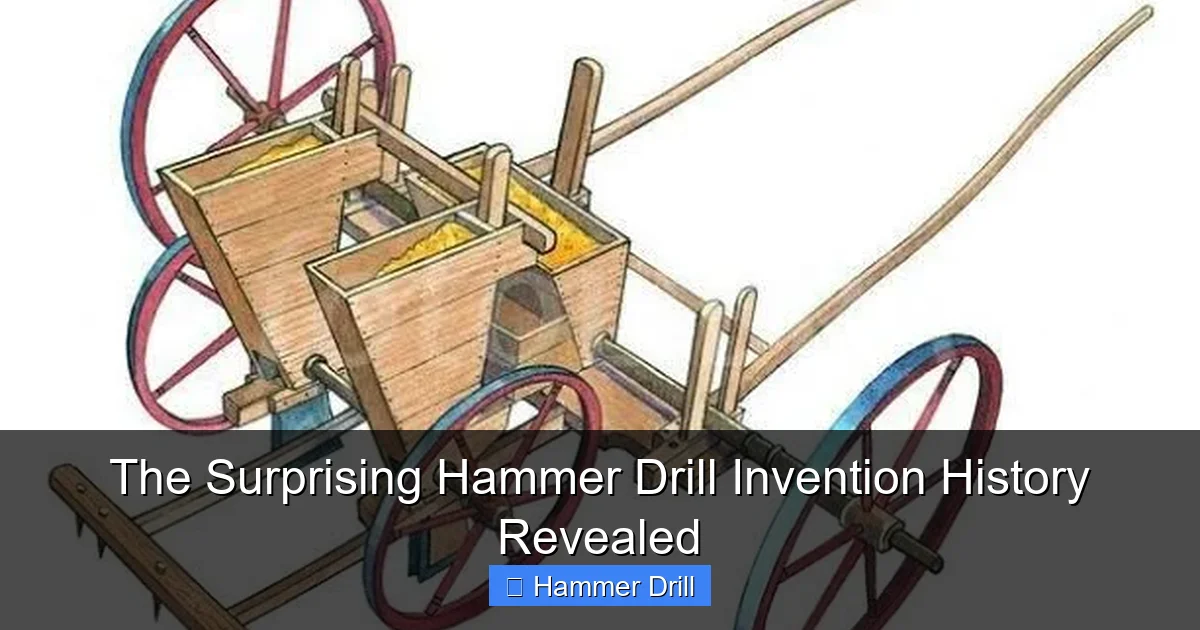 The Surprising Hammer Drill Invention History Revealed