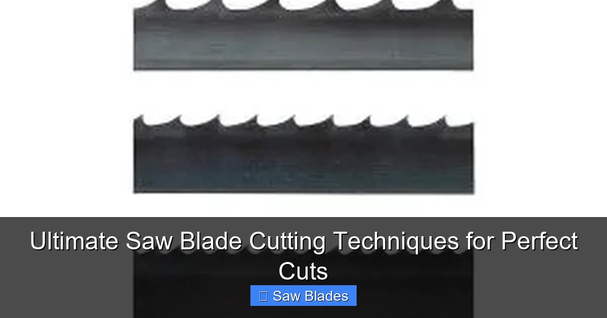Ultimate Saw Blade Cutting Techniques for Perfect Cuts
