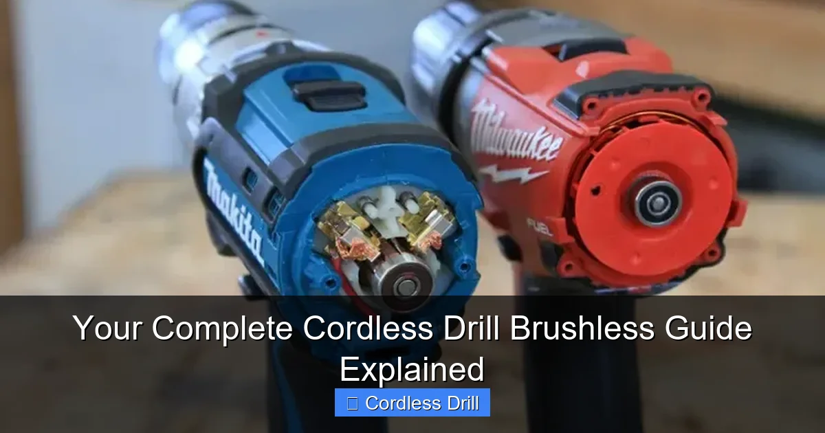 Your Complete Cordless Drill Brushless Guide Explained