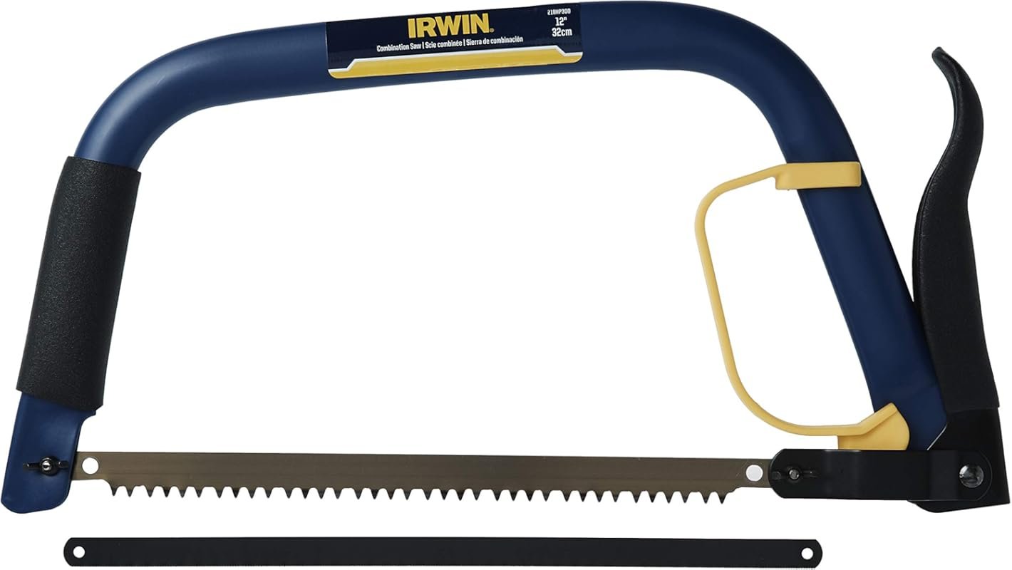 Irwin 12-Inch Combi-Saw with Wood and Hacksaw Blades