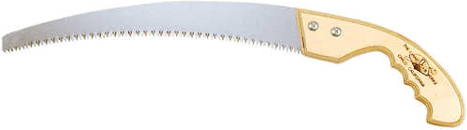 Fanno 13-Inch Curved Pruning Saw for Tree Trimming and Gardening