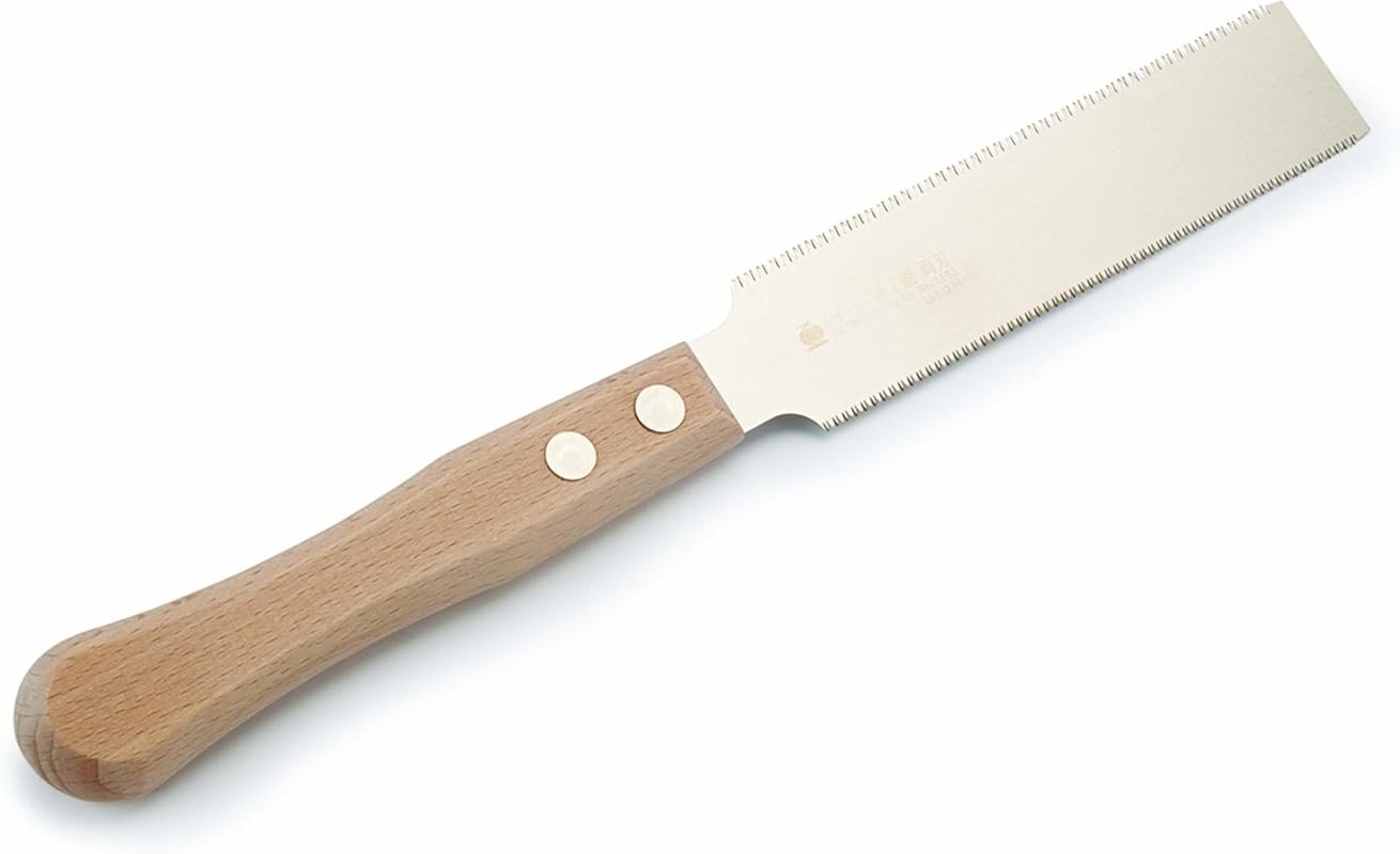 GYOKUCHO 125mm Ryoba Flush Cutting Saw for Precision Woodworking