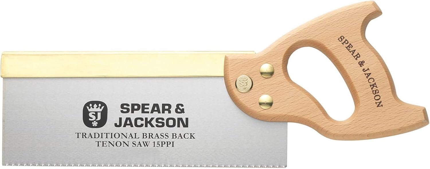 Spear & Jackson 10-Inch Tenon Saw, 15 PPI Fine Cut