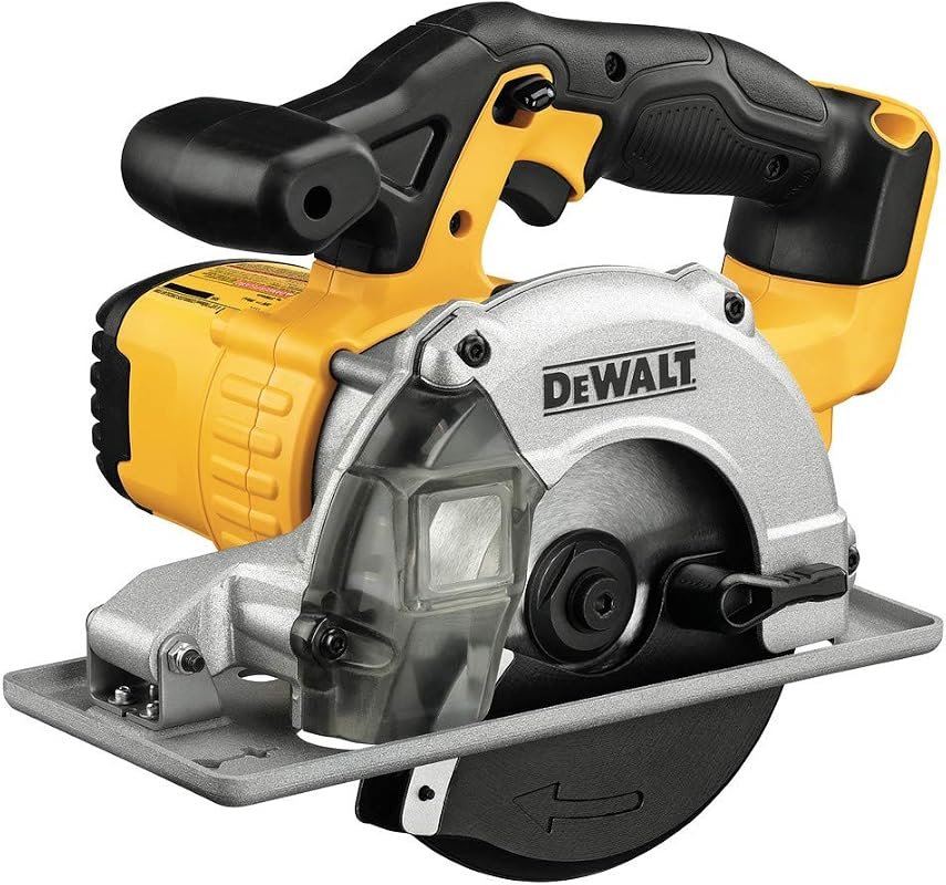 DEWALT DCS373B 20V Max Lithium-Ion Metal Cutting Circular Saw, Tool On