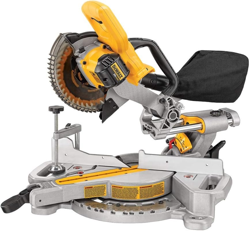 DEWALT 20V MAX 7-1/4-Inch Cordless Miter Saw, Tool Only