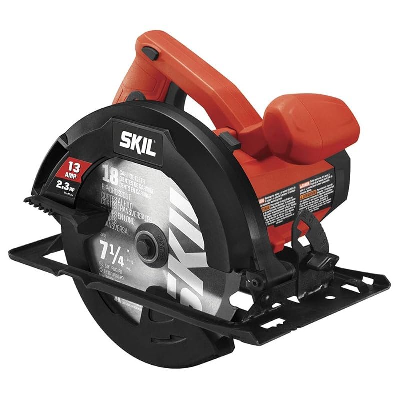 Skil 5080-01 13-Amp 7-1/4 Inch Circular Saw, Red