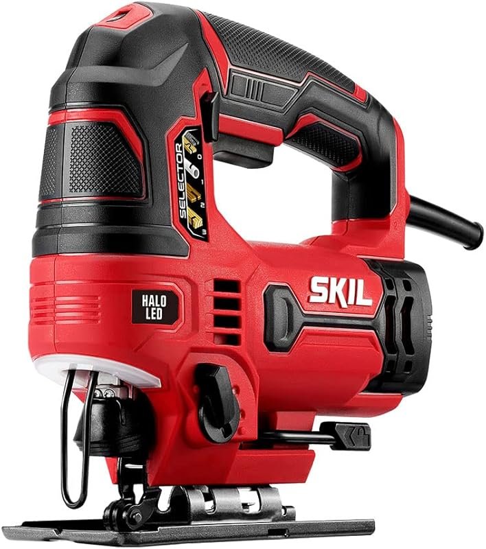 SKIL 6-Amp Corded Jig Saw with Tool-Free Blade Change