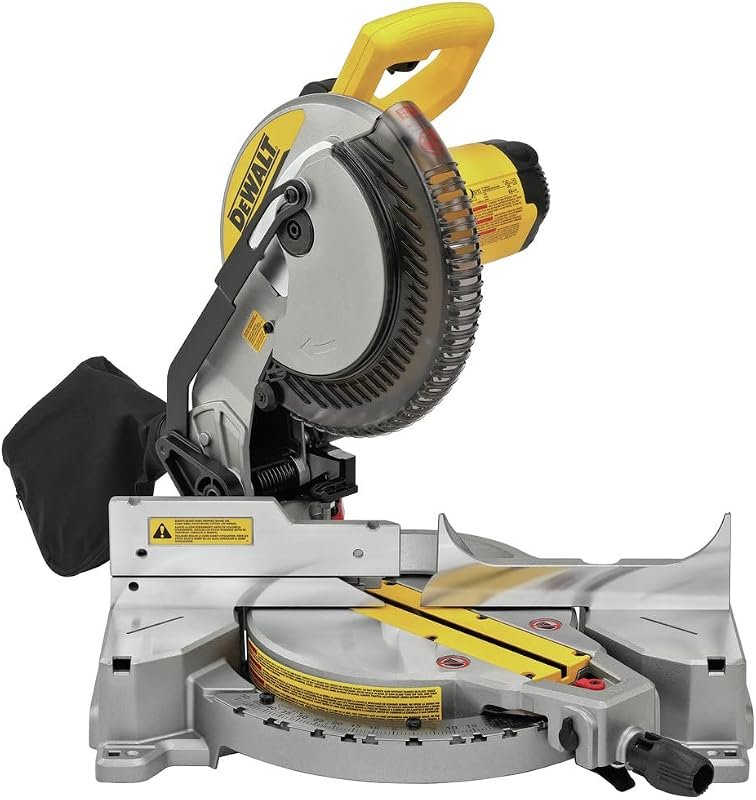 DEWALT 10-Inch 15-Amp Single Bevel Compound Miter Saw