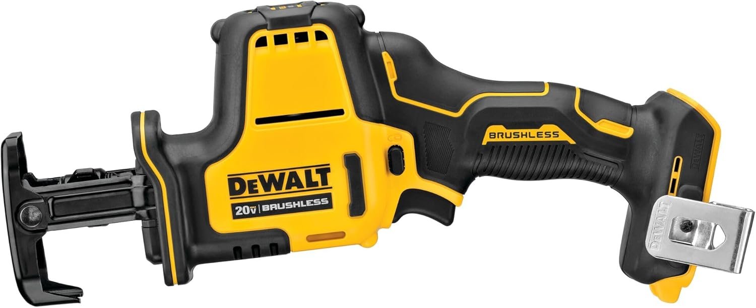 DEWALT ATOMIC 20V MAX One-Handed Cordless Reciprocating Saw, Compact T