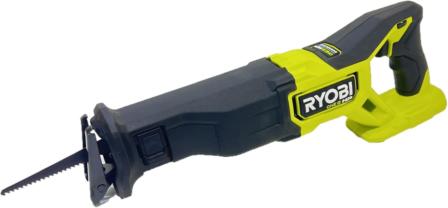 RYOBI ONE+ HP 18V Brushless Cordless Reciprocating Saw, Tool Only