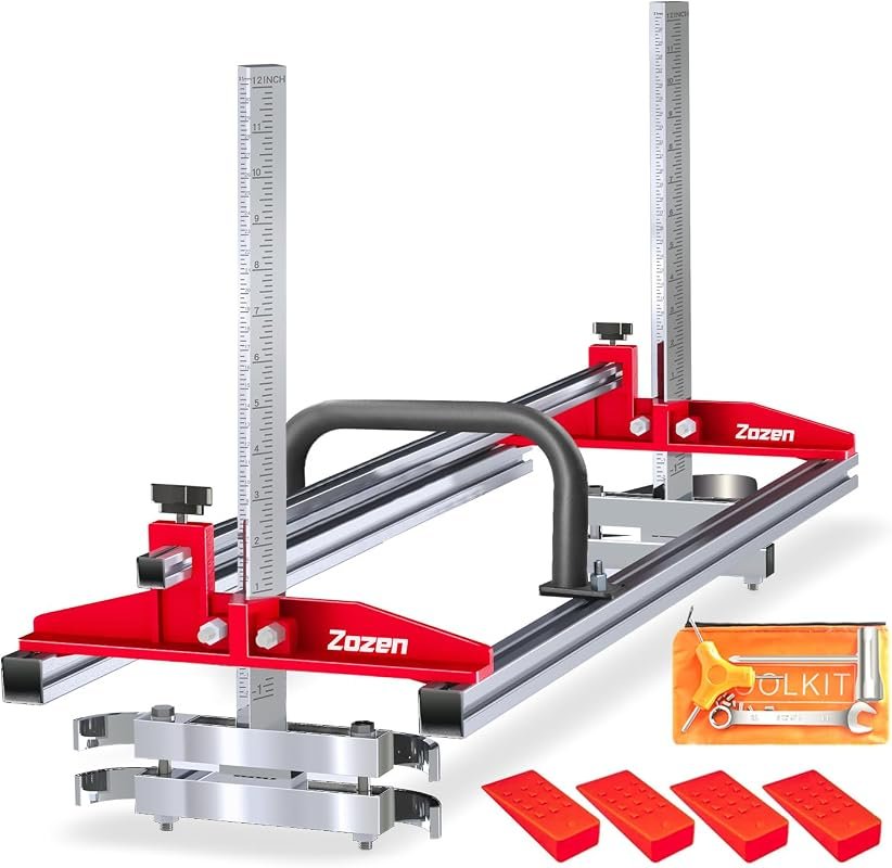 Zozen Portable Chainsaw Mill, Adjustable 3-Size Sawmill for 14-36 Inch