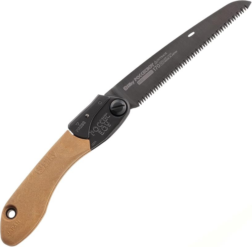 Silky Professional Pocketboy 170mm Folding Saw, Medium Teeth, Outback 