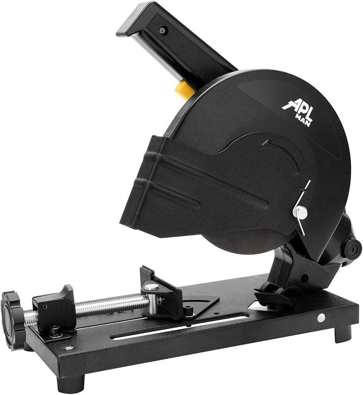 APLMAN 6-Inch Metal Cutting Chop Saw, 45° Miter Angle, Rebar and Iron