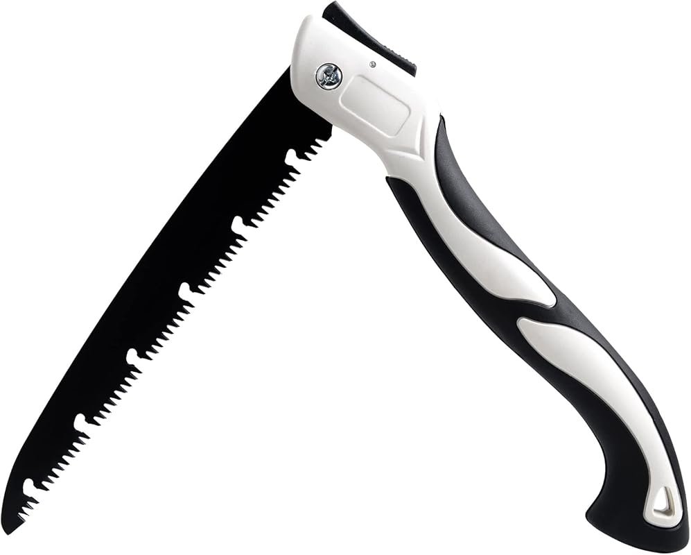 12-Inch Folding Tree Saw with High-Manganese Steel Teeth for Camping a