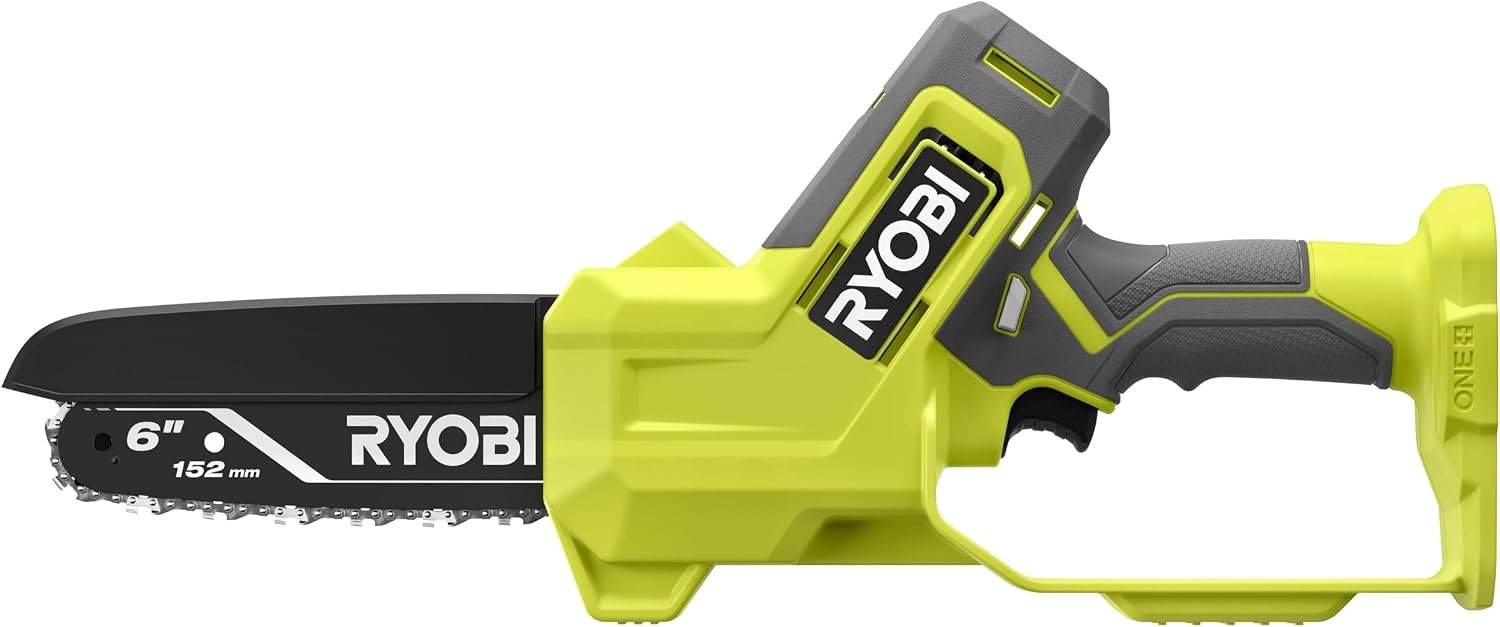 ONEAND 18V 6-Inch Cordless Compact Pruning Mini Chainsaw, Tool Only