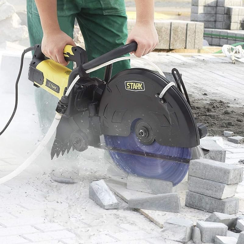 XtremepowerUS 16-Inch Electric Wet/Dry Concrete Saw with Blade