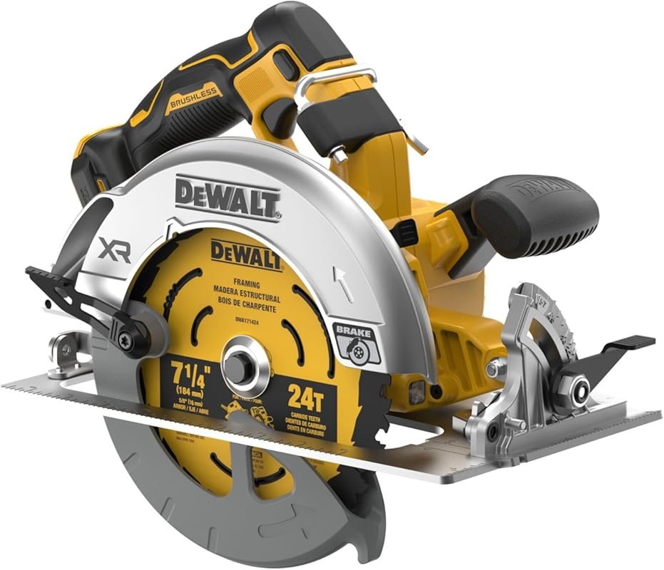 DEWALT 20V MAX XR Brushless 7-1/4-Inch Circular Saw DCS590B