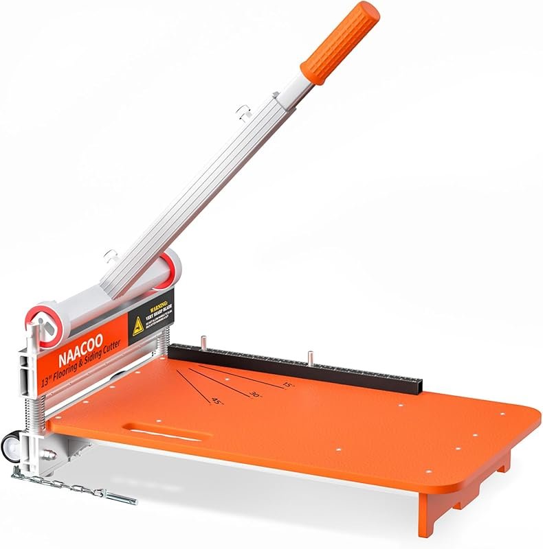 NAACOO Heavy-Duty 13-Inch Laminate and Vinyl Floor Cutter for LVP, SPC