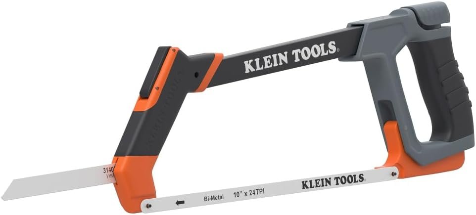 Klein Tools 31430 High Tension Hacksaw with Heavy-Duty Frame, Converts