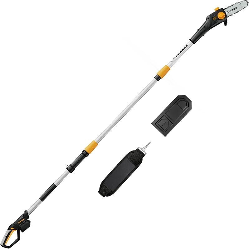 HEINPRO 8-Inch Cordless Pole Saw for Dewalt 20V MAX Batteries
