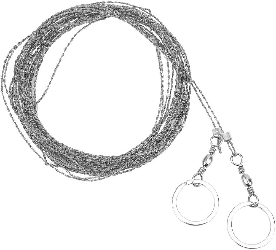 10m Stainless Steel Wire Saw for Camping, Hiking, and Survival