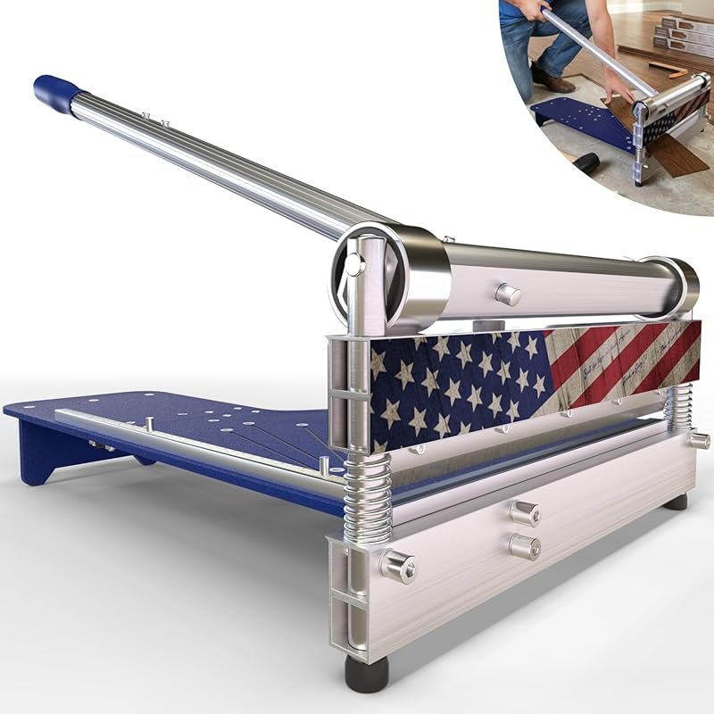 13-Inch Manual Flooring Cutter for Vinyl Plank, SPC, and Laminate