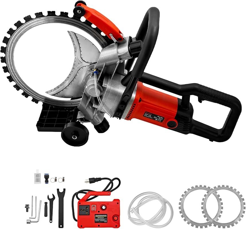 16-Inch Electric Concrete Ring Cutting Saw with Smart Water Pump